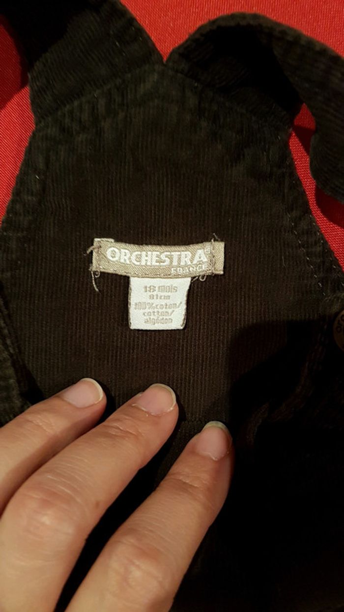 Salopette velours - photo numéro 3