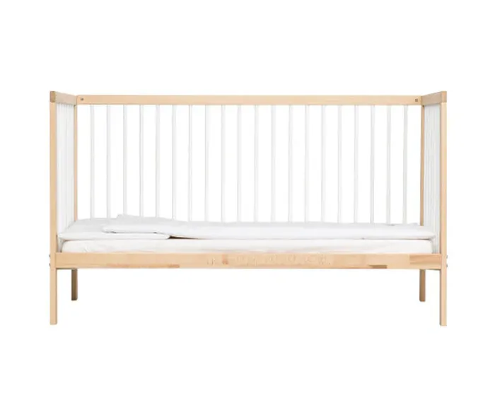 Parfait état - Lit enfant 0 à 5 ans, barreaux amovibles, sommier réglable, 70x140cm (+matelas) - photo numéro 10