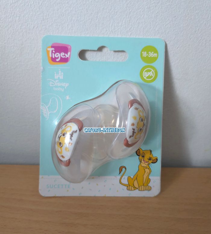 Sucettes / Tétines / Pacifiers bébé Disney Baby Roi Lion Simba Lion King