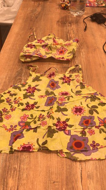 Débardeur léger avec bandana assorti  94 cm