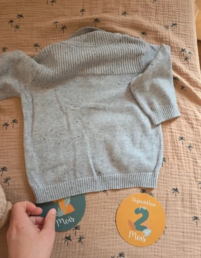 🧸 Gilet bébé garçon – 12 mois (marque orchestra) - photo numéro 5