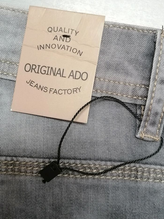 Bermudas gris Original Ado T30 Neuf - photo numéro 6