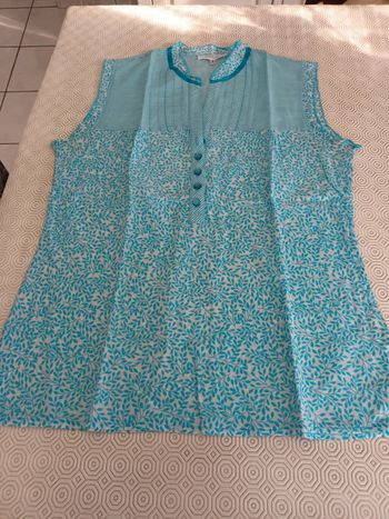 Chemisette Jofrati T 38/40 bleu