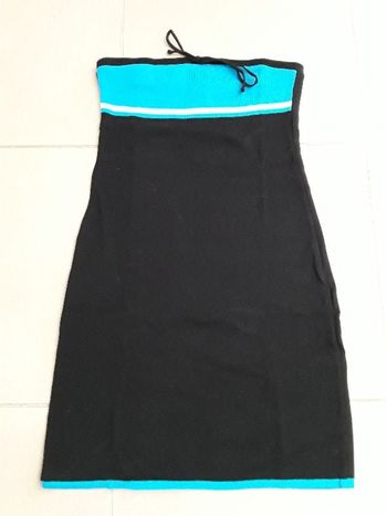 Robe bustier style tricot L TBE