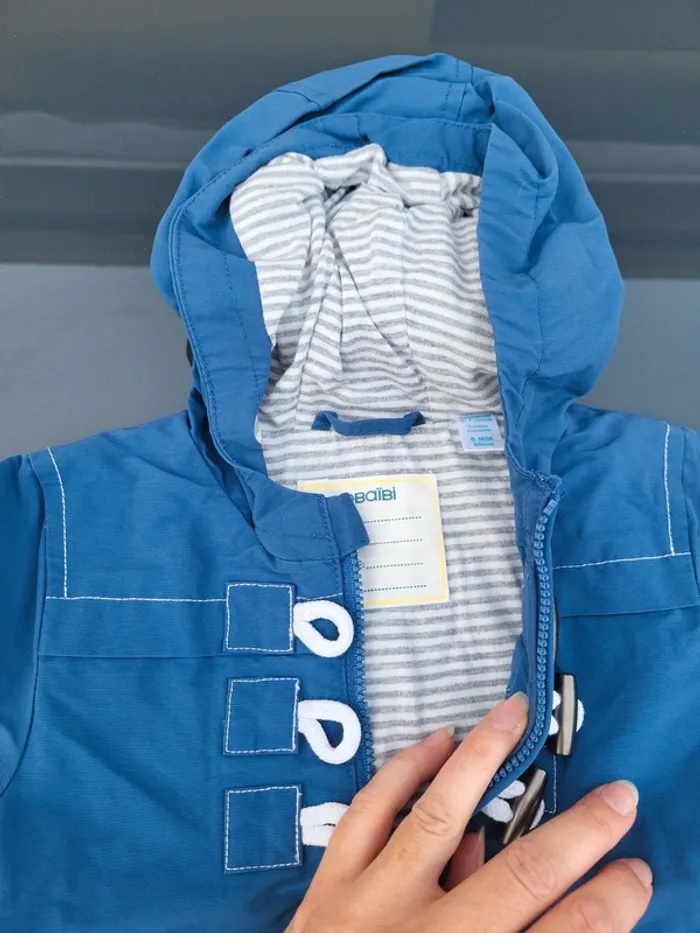 Manteau obaibi mi saison 6 mois - photo numéro 2