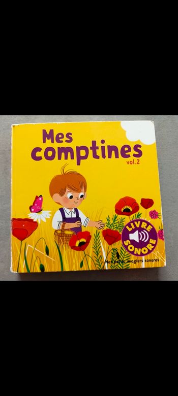 Livre sonore Mes comptines vol.2