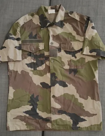 Chemisette militaire été chemise F2 camouflage