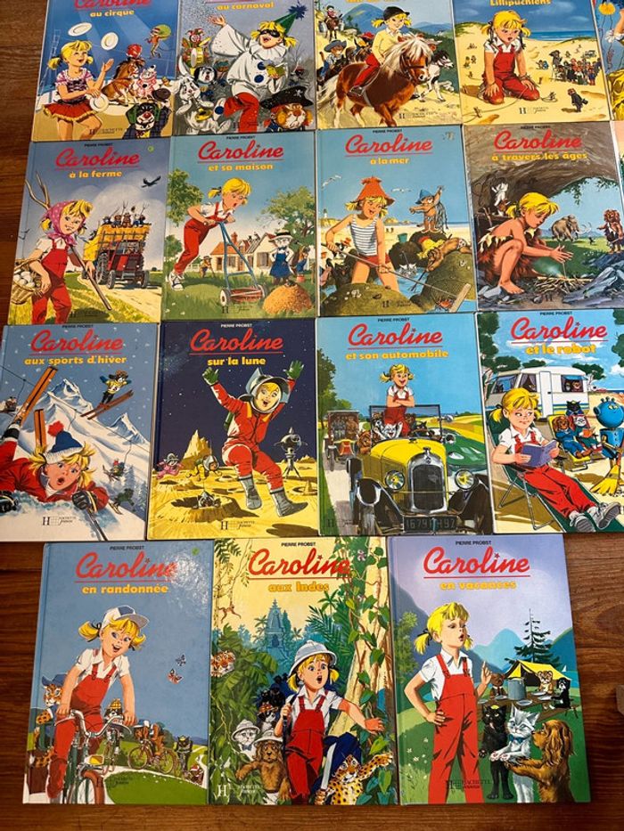 Lot très complet de 23 ouvrages Caroline Hachette Jeunesse bd album vintage - photo numéro 6
