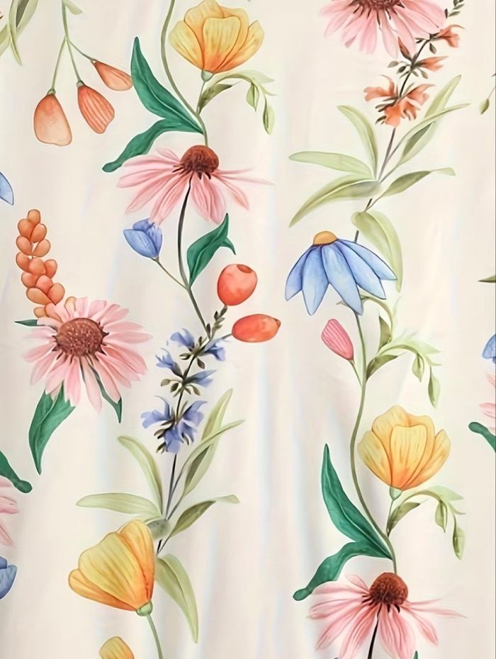 Ensemble chemise short florale Taille M neuf - photo numéro 3