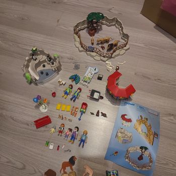 Playmobil 6634 grand zoo manque ballon pingouin