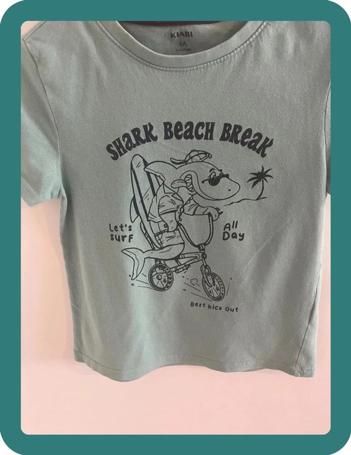 T-shirt manches courtes 6 ans kiabi - photo numéro 2