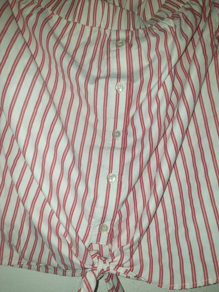 Top court rayé - photo numéro 3