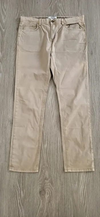 Pantalon slim beige W36