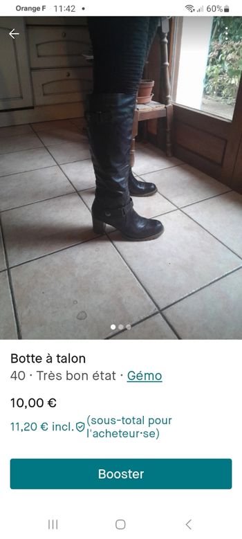 Bottes à talons