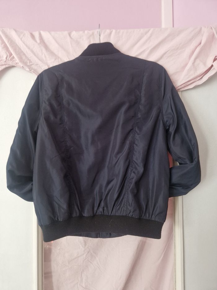 Veste bomber bleu marine – Taille L - photo numéro 2