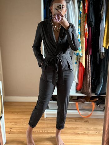 Combinaison pantalon noire shein
