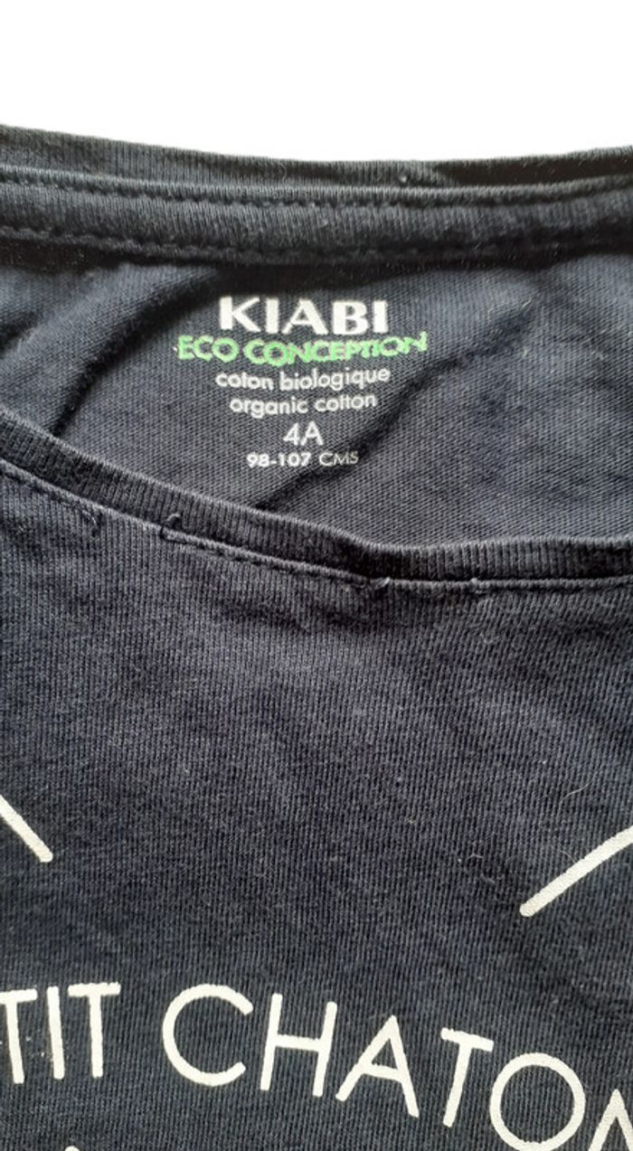 🐈 Petit tee-shirt 3/4ans. Kiabi 🐈 - photo numéro 3