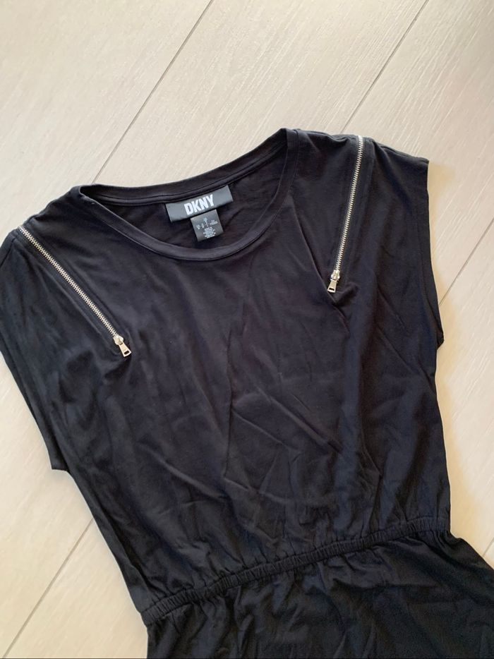 DKNY robe noire M - photo numéro 2