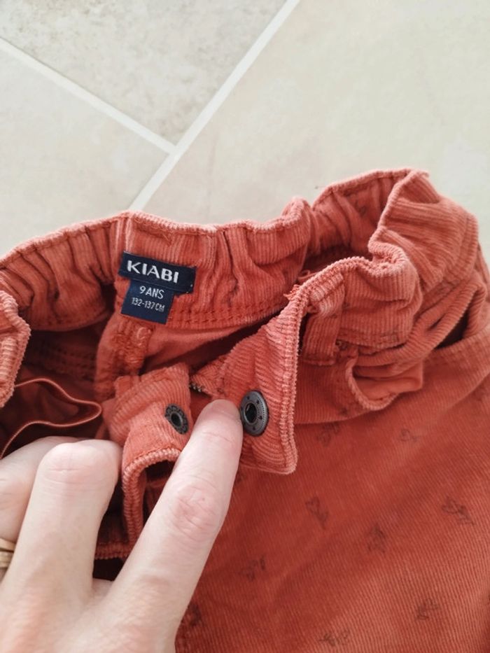 Pantalon en velours 9 ans Kiabi - photo numéro 3