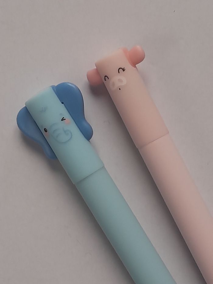 Stylos Legami Éléphant 🐘 et Cochon 🐖