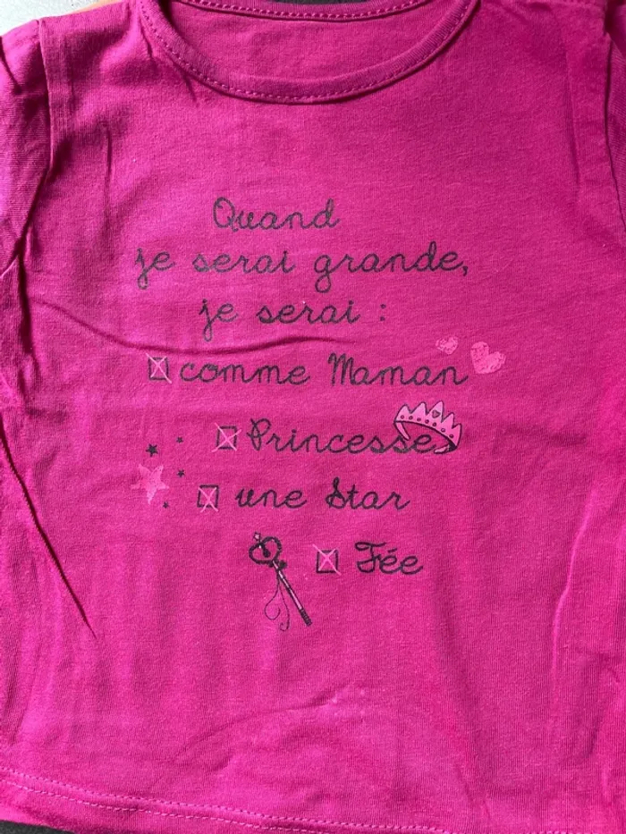 Lot 5 t shirts manches longues - photo numéro 4