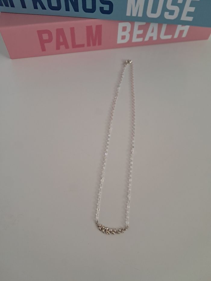 Collier argent olivier - photo numéro 2