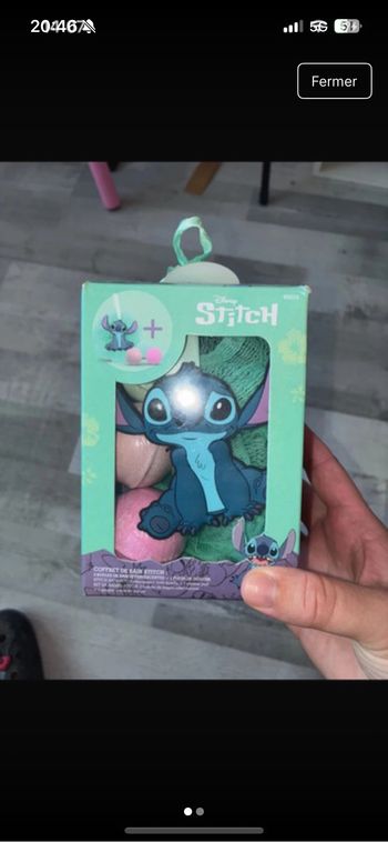 Coffret de bain stitch