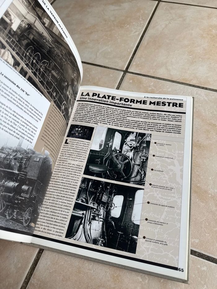 Livre trains de légende l’âge d’or de la tracteur vapeur en France - photo numéro 2