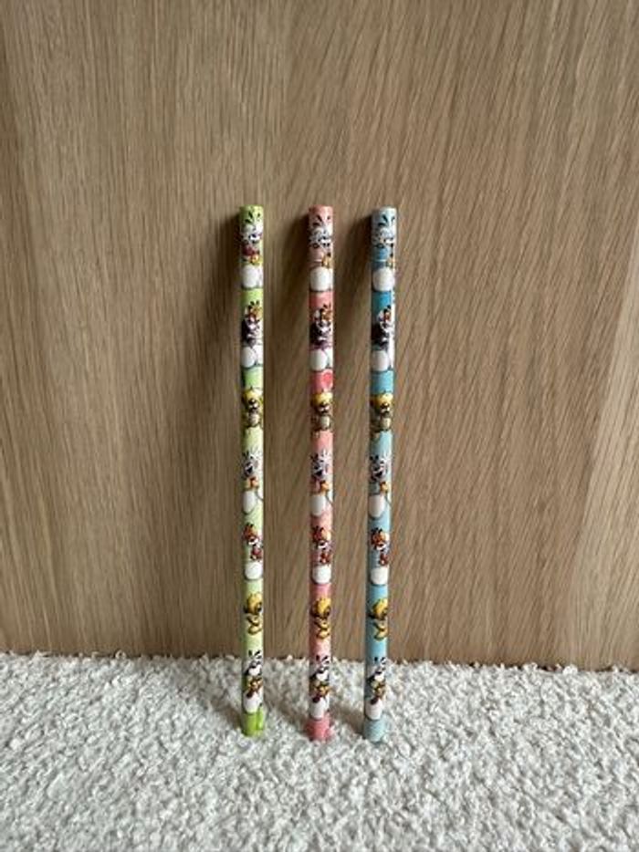 Lot de 3 crayons diddl