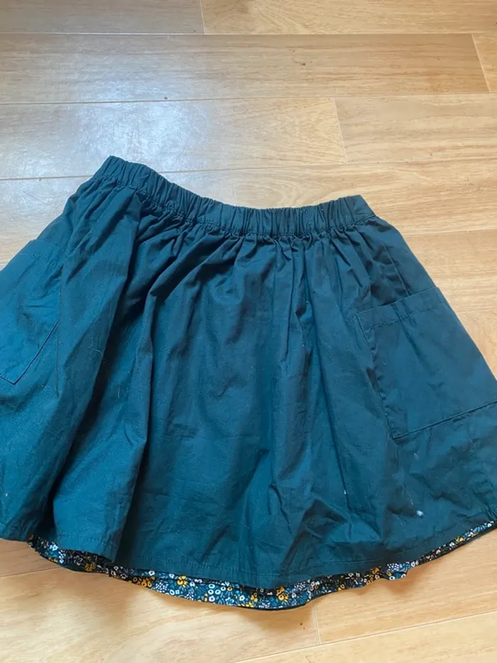 Jupe fille réversible taille 10/12 ans - photo numéro 4