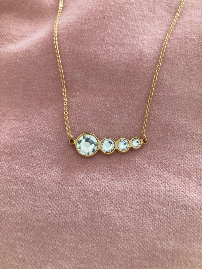 Collier ras de cou cascade - photo numéro 2