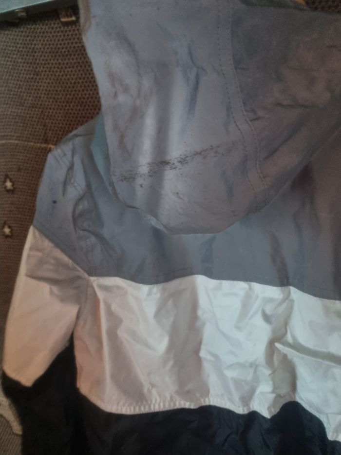 Veste coupe-vent imperméable phosphorescent 12ans Gémo - photo numéro 6