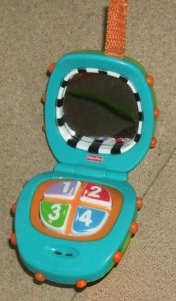 Téléphone à clapet - jouet 1er age