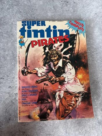 Recueil de bd super Tintin pirates nº10