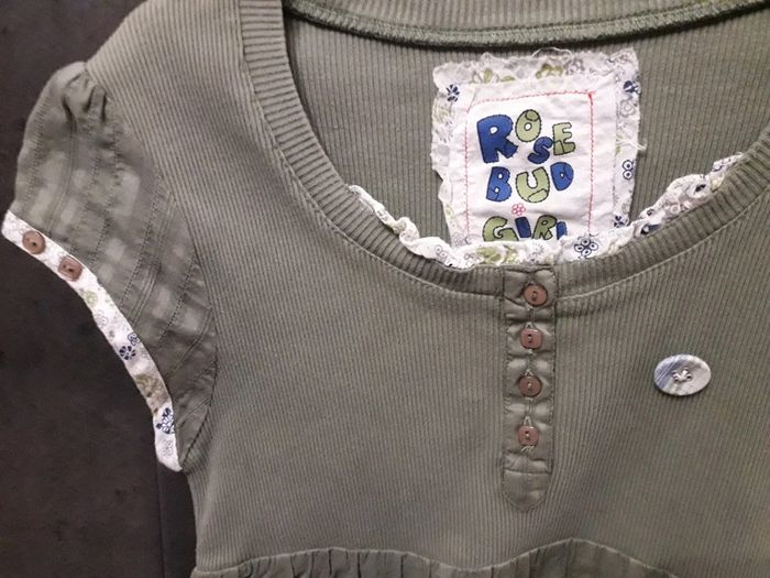 Tunique manches courtes verte - photo numéro 3