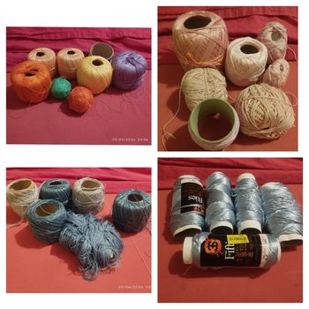 Divers coton à tricoter ou a crocheter