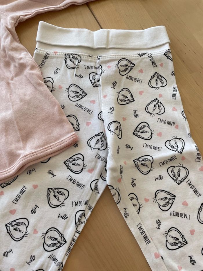 Lot de 2 joggings avec 1veste assez léger LooneyTunes - photo numéro 4