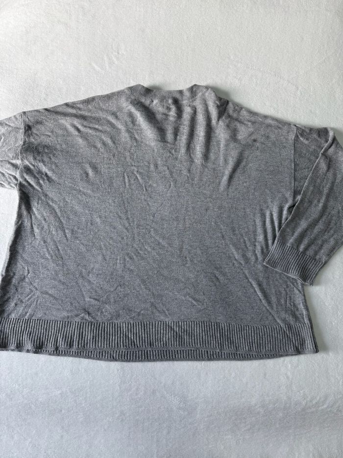 Sweat Pull gris Tommy Hilfiger homme taille XL en très bon état - photo numéro 4
