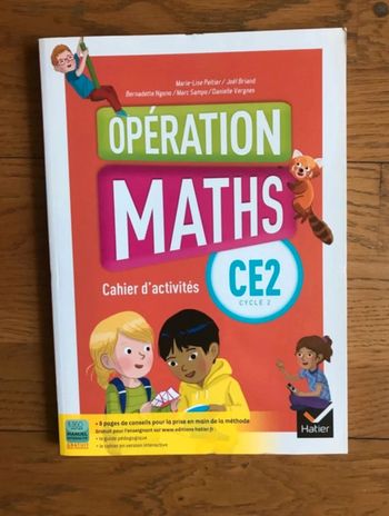 Opération Maths CE2 - Cahier d'activités + Matériel