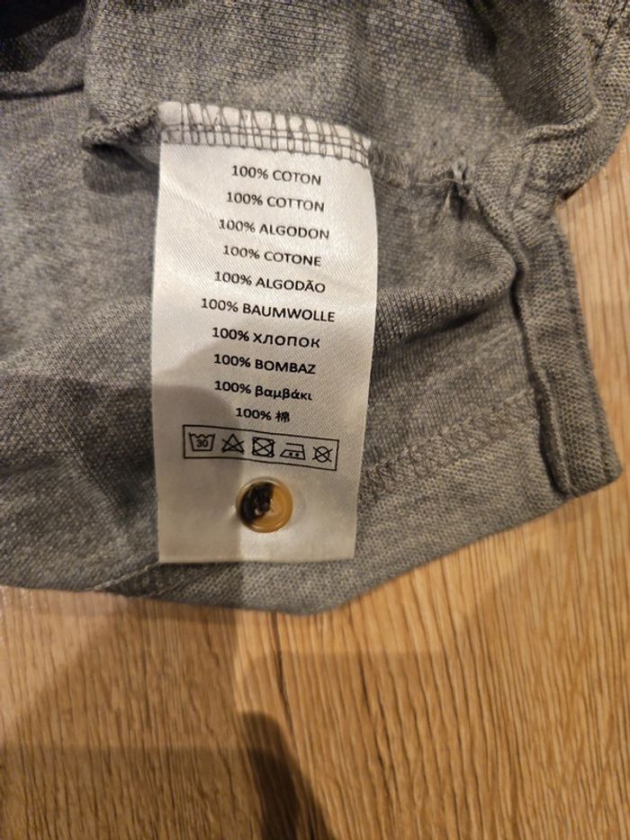 Polo gris - photo numéro 4