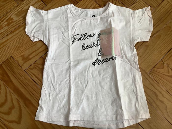 Teeshirt manches à volants