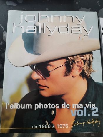 Magazine + poster Johnny Hallyday