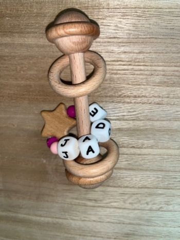 Hochet personnalisé