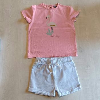 Ensemble short + tee shirt