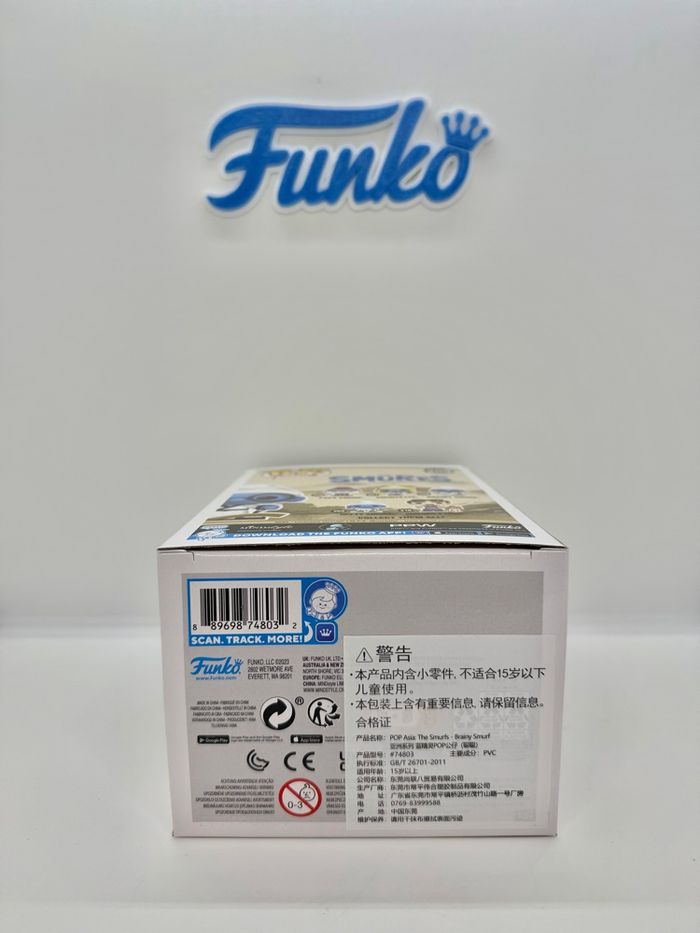 Funko Pop Asia Brainy Smurf 208 - photo numéro 7