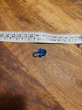 Pendentif tétine bleu accessoires idéal collier fabrication bracelet autre