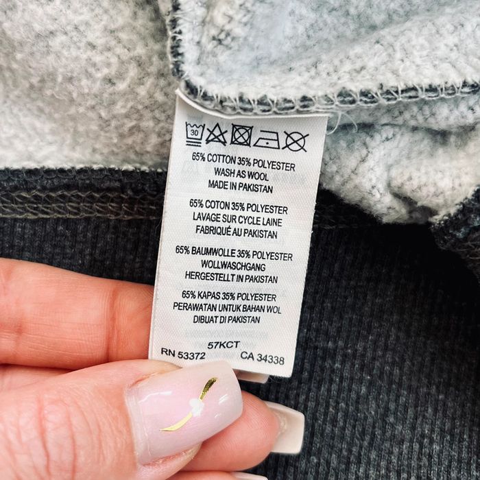 Pull/sweat gris clair et gris foncé French Connection pour homme en taille M - photo numéro 6