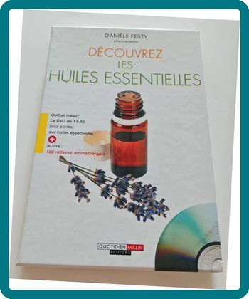 Découvrez les huiles essentielles – Danièle Festy | Coffret DVD + livre 100 réflexes, état très bon