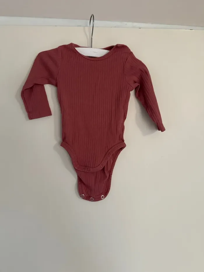 Body manches longues fille h et m 1/3 mois
