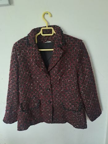 Veste en tweed tricolore Karting Taille 42